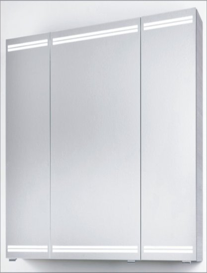 Pelipal PCON Spiegelschrank weiß 80 cm