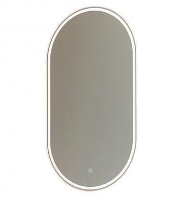 Puris Vialli Flächenspiegel oval 50 cm mit Spiegelheizung