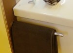 Puris Unique Handtuchhalter | 1 Armig + Ausziehbar