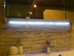 Puris Fine Line LED Waschplatzbeleuchtung | Breite 56 cm