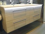 Pelipal Serie 6025 Waschtisch mit Unterschrank 132 cm | Set B