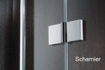 HSK Duschkabine Atelier C Viertelkreis Dusche | 2 Türen