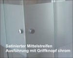 HSK Duschkabine Atelier Plan Pur A Eckdusche + Gleittr