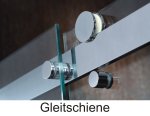 HSK Duschkabine Atelier Plan Pur Classic Nischenduche + Gleittür
