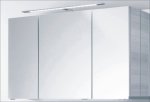 PCON Spiegelschrank | Doppelt verspiegelt | 134 cm