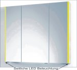 PCON Spiegelschrank | LED-Beleuchtung | 112 cm