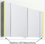PCON Spiegelschrank | LED-Beleuchtung | 120 cm