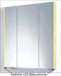 PCON Spiegelschrank | LED-Beleuchtung | 82 cm