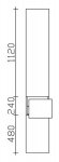 Pelipal PCON Hochschrank | 2 Tren + 1 Auszug | Breite 30 cm | Hhe 184 cm