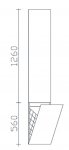 Pelipal PCON Hochschrank | 1 Tr + Wschekippe | Breite 30 cm | Hhe 168 cm