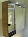 Pelipal Serie 7005 Spiegelschrank A 80 cm | LED-Beleuchtung Glaskranz