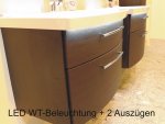 Puris Classic Line Waschtischunterschrank 90 cm | 2 Auszge | Fr Mineralguss