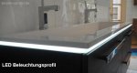 Puris Cool Line 120 cm | Doppel WT-Unterschrank | 2 Auszge | Glas + Mineralgu